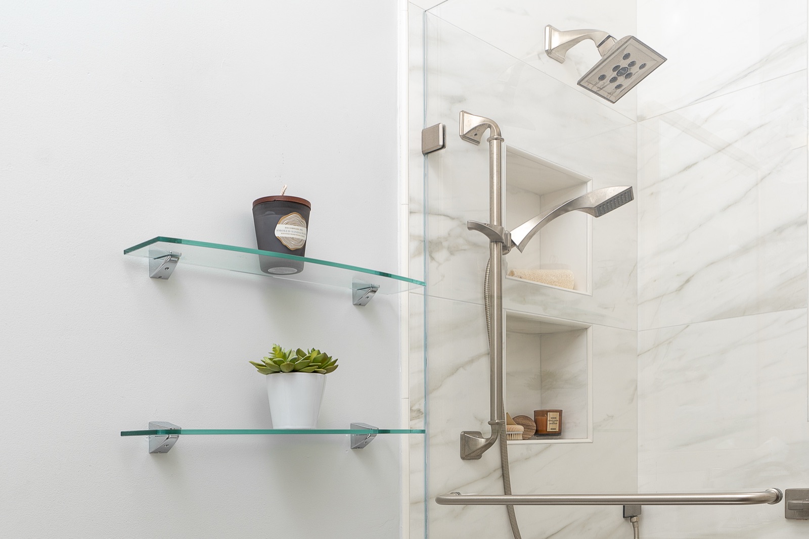 Tile shower